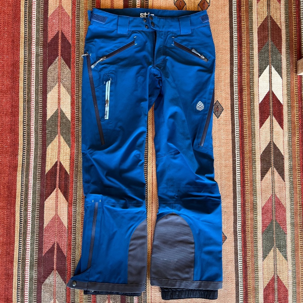 Stio Women's Environ Ski Pant Small Regular Inseam - Midnight Blue